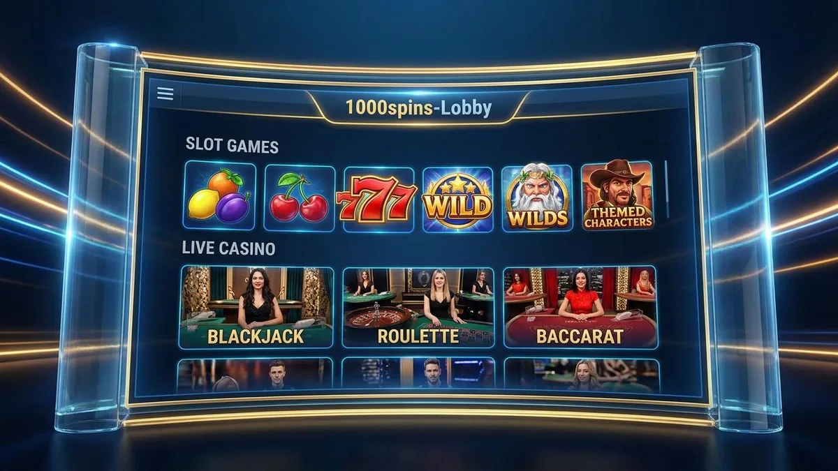 Casino-Spiele bei 1000spins